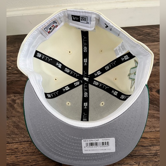 NEW ERA BOSTON RED SOX ALL STAR GAME 1961 COLOR FLIP CREAM EDITION 59FIFTY HAT - Picture 7 of 14